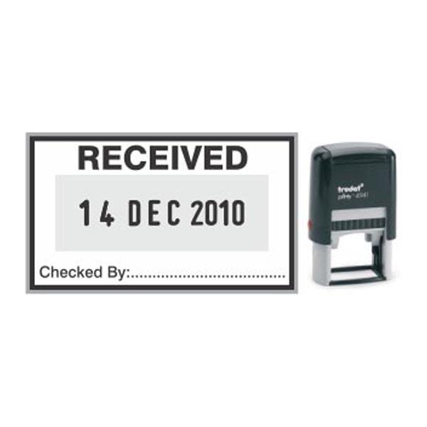 Trodat 4750 printy dater (41x24mm 2 lines text)