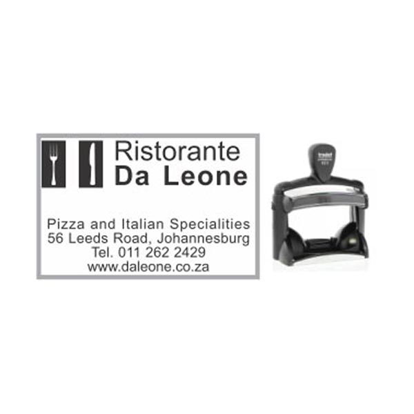 Trodat Professional Industrial Line 5211 (85mm x 55mm 8 Lines Text)